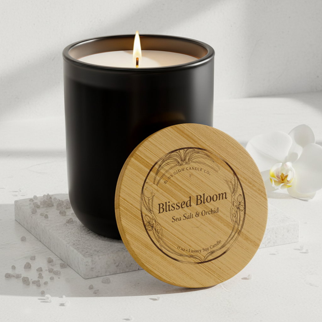Blissed Bloom — Luxury Soy Candle