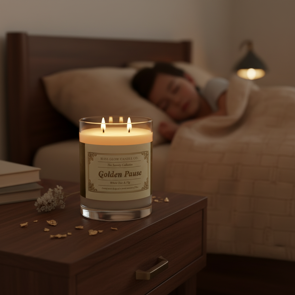 Ocean Mist & Moss Luxury Soy Candle | Coastal Scented Candle | Seaside Home Fragrance